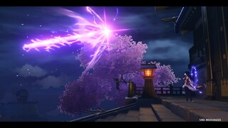 Genshin Impact Baal Final Boss Fight Raiden Shogun Lumine Ending Japan Voice