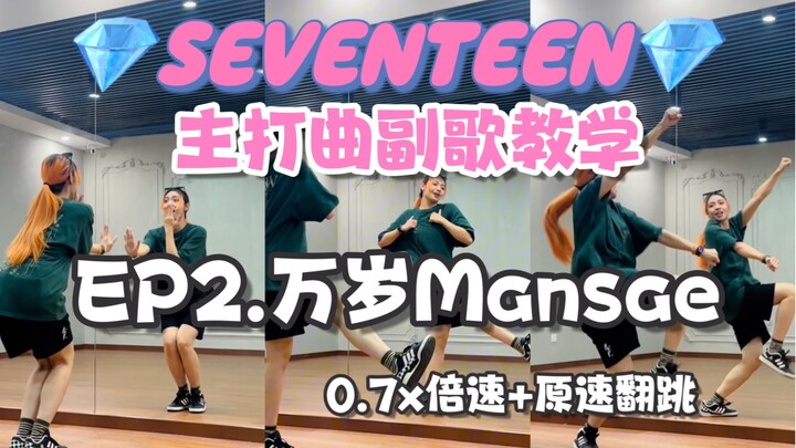 【Seventeen主打副歌教学】- 万岁Mansae｜真的好喜欢清爽次人