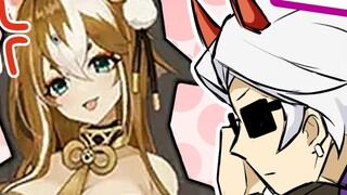 Gegehui Genshin Impact: Ichito's god-level relic, I can hide my expression but I can't hide my heart