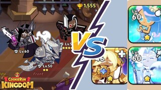 Father and Son + Tea Knight vs. Pure Vanilla + Sea Fairy + Frost Queen Cookie