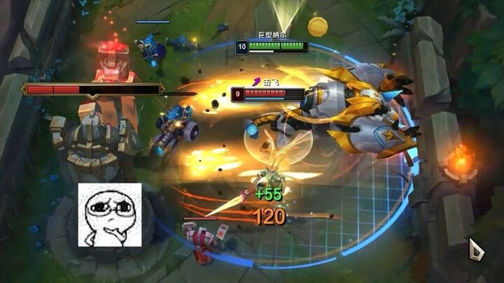 Pertarungan di bawah menara itu seru banget!