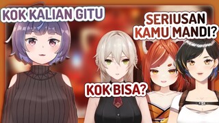 Ketika Temanmu yang Jarang Mandi, Tiba-tiba Mandi  [Yuura, Dina, Silvia, & Indira/LiviPro]