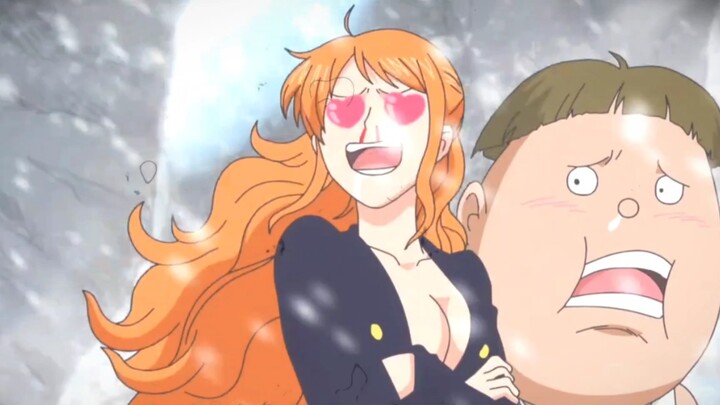 [Sanji but Nami's body] Zoro: "You definitely don't want to change back!"