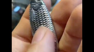 มีด Fishtail หนึ่งในสินค้ายอดนิยมในร้านสมบัติในฝ่ามือของคุณ หางคือใบมีด