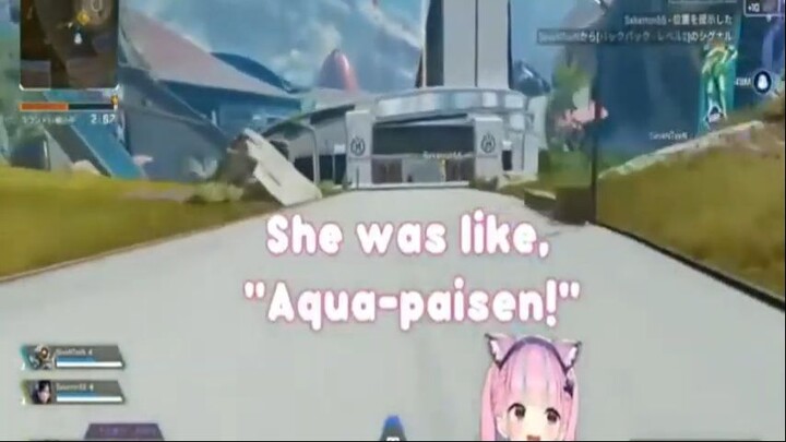 (Vtuber En) Minato Aqua Was Called "Vegetable senpai" | Pekora,Nene,Shion Funny Moments