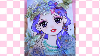 打扮丑娃娃和美娃娃#手工制作#二次元