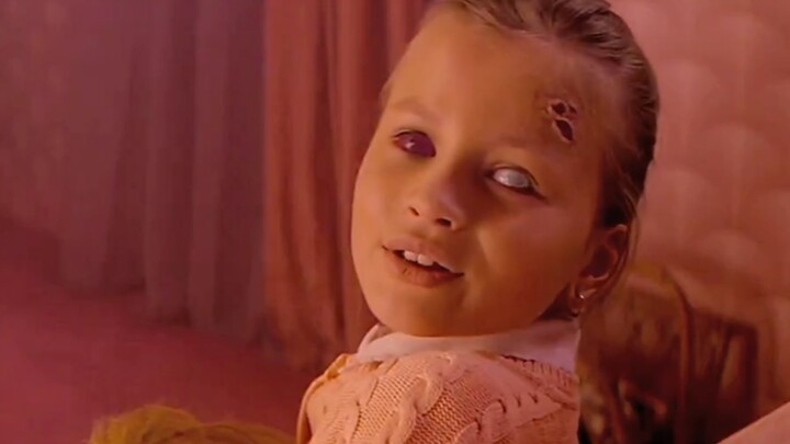 The boy woke up to find his mom had turned into a zombie. He turned his head and saw that his little