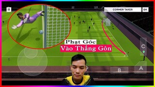 DLS 2021 || Hướng dẫn đá phạt góc thành bàn thành công ❤️ Corner kicks into the goal