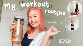 MY WORKOUT THIS 2021! (FOR ARMS, LEGS, AND TUMMY! NO EQUIPMENTS) | GABBY ANTONIO