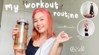 MY WORKOUT THIS 2021! (FOR ARMS, LEGS, AND TUMMY! NO EQUIPMENTS) | GABBY ANTONIO