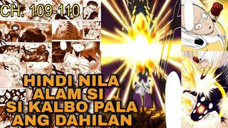 Nagambala ang lahat sa lakas ng suntok ni Kalbo | Saitama x Rover at Nyan | One Punch Man 109-110