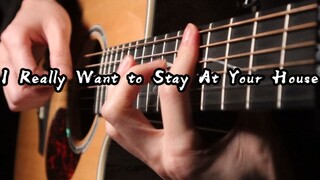 Cyberpunk (Edge Walker) versi sederhana gitar "I Really Want to Stay at Your House".