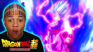 BEAST GOHAN UNLEASHED!!! | Dragon Ball Super Super Hero REACTION! (Part 3)
