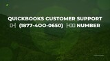 🔥QUICKBÓOKS ꧂╣ (𝟏𝟖𝟕𝟕-4oo-𝟎𝟔𝟓𝟎) ╠꧂🦋  Customer Support Number