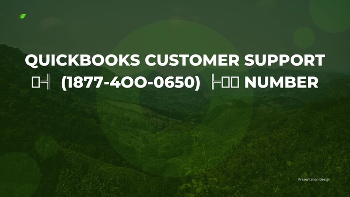 🔥QUICKBÓOKS ꧂╣ (𝟏𝟖𝟕𝟕-4oo-𝟎𝟔𝟓𝟎) ╠꧂🦋  Customer Support Number