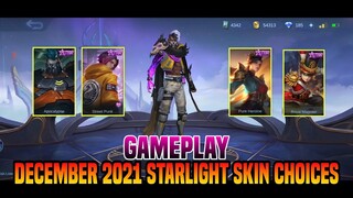 December 2021 Starlight Skin Choices Reward Update | Brody December 2021 Starlight Skin | MLBB
