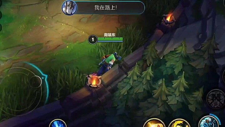 Olaf can't beat Noah? I jumped over the tower directly, and the defense tower couldn't stop it.