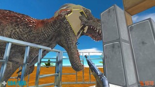 Jurassic Safari with Armored Dinosaurs. Animal Revolt Battle Simulator