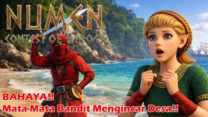 BAHAYA!! Mata-Mata Bandit Mengincar Desa | Numen Gameplay Part-2