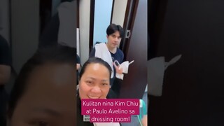 Ganito ang kulitan nina Kim Chiu at Paulo Avelino sa dressing room!  #kimchiu #pauloavelino