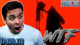 "WHAT IS GOING ON.. WHAT??" One Piece Ep.109,110 Live Reaction!