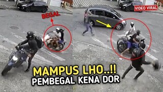 Pembegal Didor Oleh Pengguna Jalan !! Rekaman CCTV Terbaru 2023