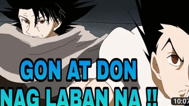 GON vs DON/ ginamit ni Gon ang mas pinalakas na jajaken