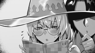 Saat Qie ketahuan membaca buku porno...
