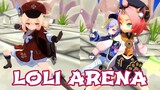 Klee fights Diona & Qiqi for the TOP LOLI RANK! || Genshin Impact Animation MMD