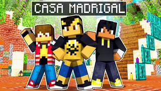 VISITEI A CASITA MADRIGAL DE ENCANTO COM OS MEUS AMIGOS no MINECRAFT!