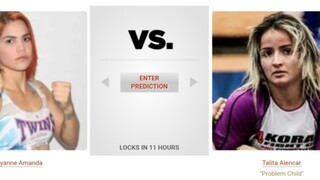 Rayanne Amanda VS Talita Alencar | UFC Fight Night Preview & Picks | Pinoy Silent Picks