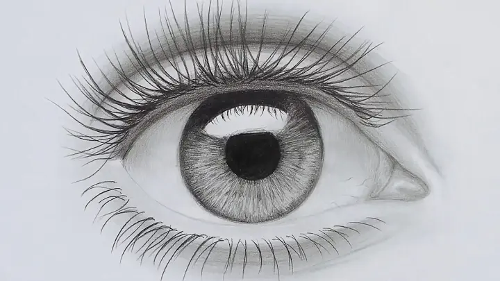 Sketch tutorial of eye part