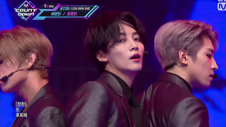 【Dove 4k】SEVENTEEN - Fear KPOP TV Show - Panggung M COUNTDOWN diperbaiki dalam 4k 190926