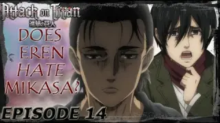 Does Eren HATE Mikasa? Attack on Titan S4E14 Reaction & Analysis