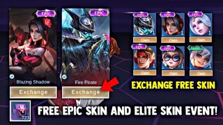 NEW REDEEM EPIC SKIN! EXCHANGE RARE FRAGMENTS INTO FREE SKIN! (CLAIM SKIN!) | MOBILE LEGENDS 2022