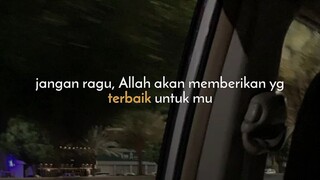 perbaiki hubungan dengan Allah✨