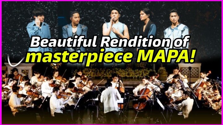 SB19 MAPA in an orchestra performed by Philippine Suzuki Youth Orchestra!
