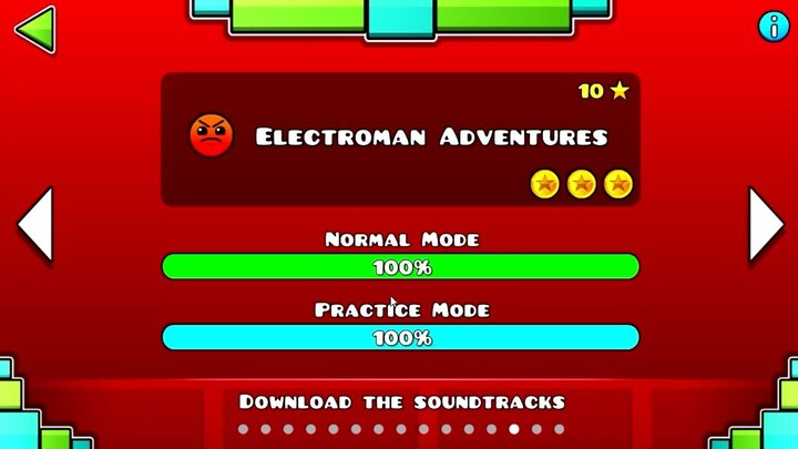 Geometry Dash - Electroman Adventures (All Coins)