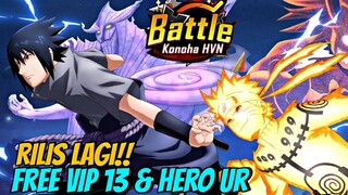 RILIS LAGI! Game NARUTO Paling Ramah yang Pernah GUE COBAIN - BATTLE KONOHA HVN (FREE V13 & UR HERO)