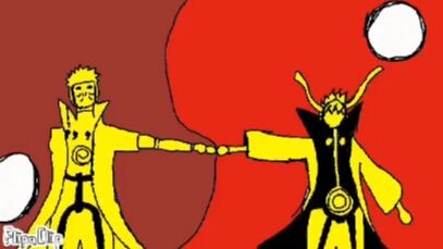 Naruto Baryon mode VS Isshiki Otsutsuki