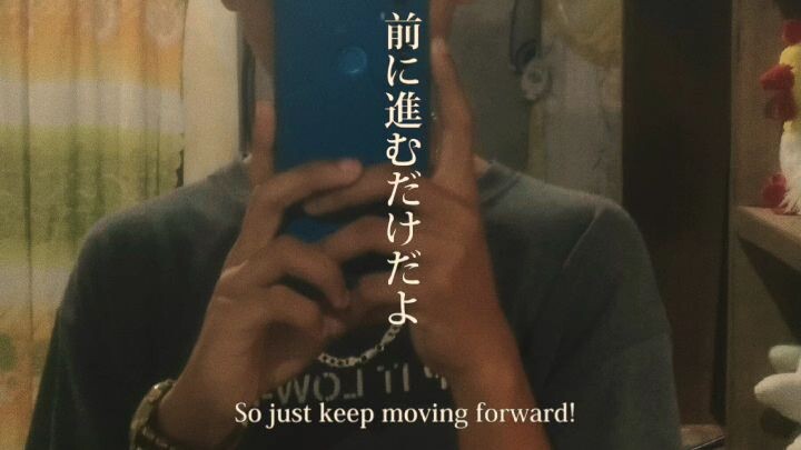 keep moving forward