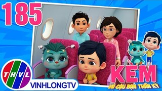 KEM VÀ CẬU BẠN THẦN KỲ - TẬP 185 | AN TOÀN KHI ĐI MÁY BAY | Phim 3D Hoạt Hình Thiếu Nhi 2024