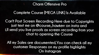Charm Offensive Pro Course Download