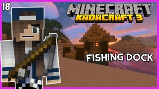 KadaCraft S3 EP18 | PAGBABALIK SA CASA DE MCAS & FISHING DOCK (Minecraft Tagalog)