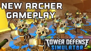 ARCHER IS BACK FROM META? | Tower Defense Simulator | ROBLOX