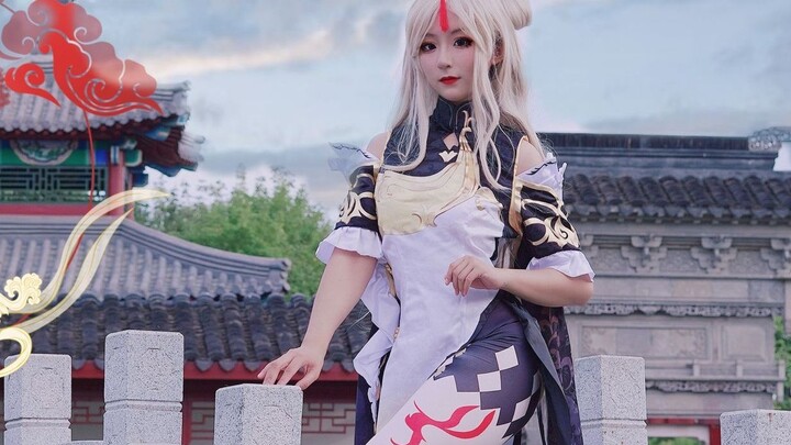 [Bibangbu] Màu hồng phấn có bắt được bạn không? (Genshin Impact |cosplay)