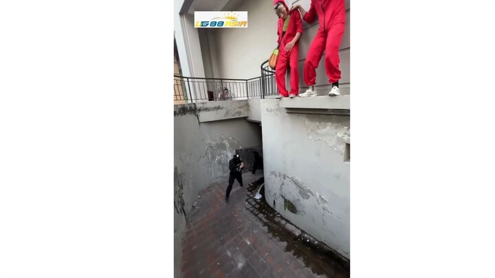 PARKOUR MONEY HEIST VS POLICE 16