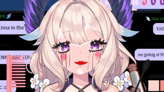 【เอ็นนะ/สองภาษา】ฉันคิดอะไรอยู่ตอนที่แต่งหน้า (ระวังหน่อยถ้าสติแตก)