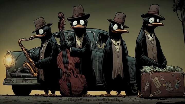 Penguins Groove on the Run – Jazz for PERFECT Work & Productivity - Top Penguin Jazz