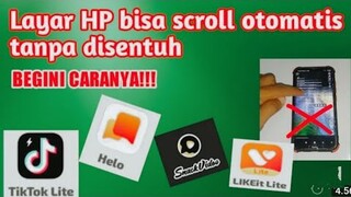 AUTO SCROLL | Cara menggunakan aplikasi auto scroll